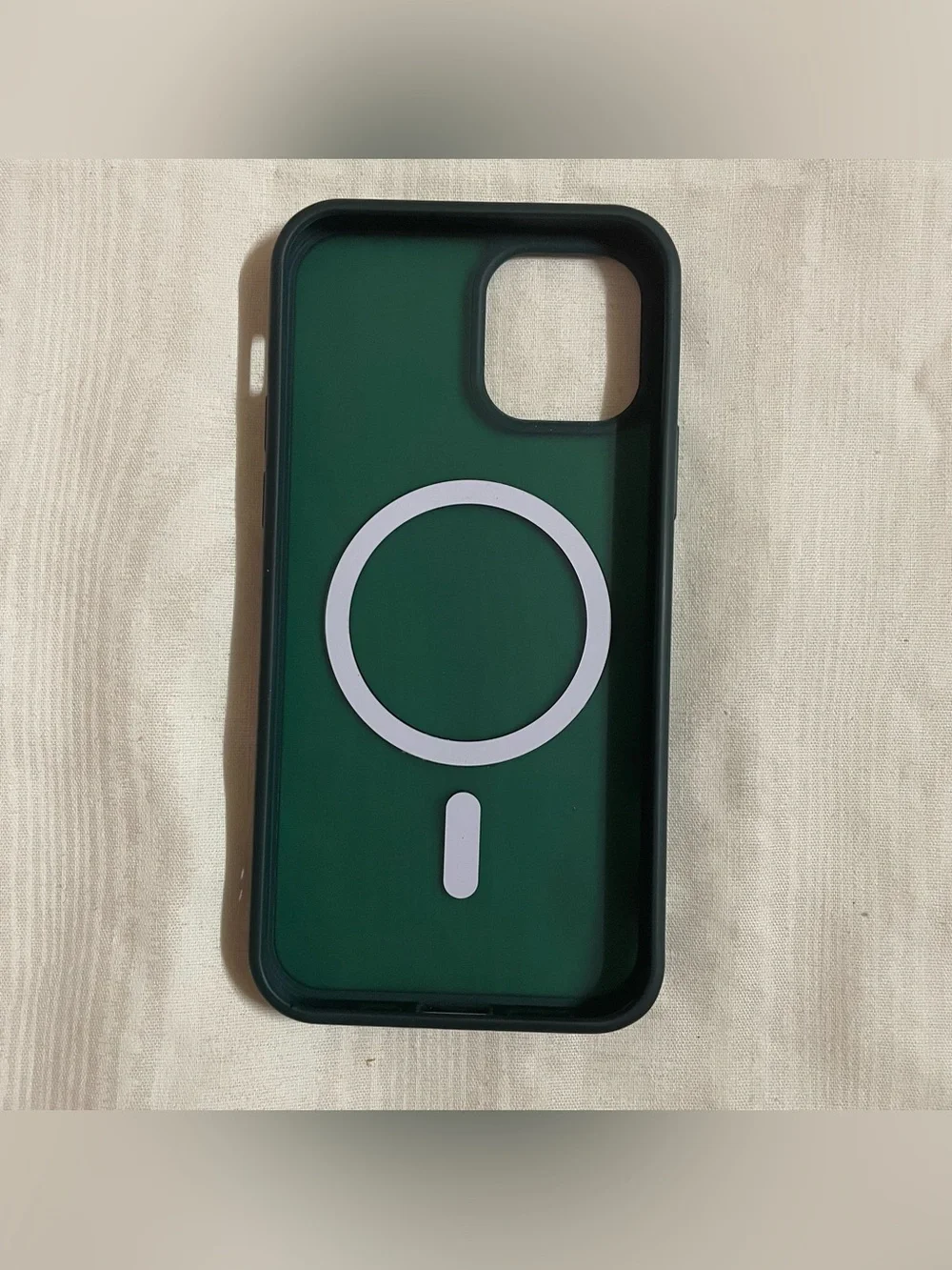 SUPFINE Magnetic for iPhone 12 and 12 Pro Case Forest Green | MagSafe Charging
